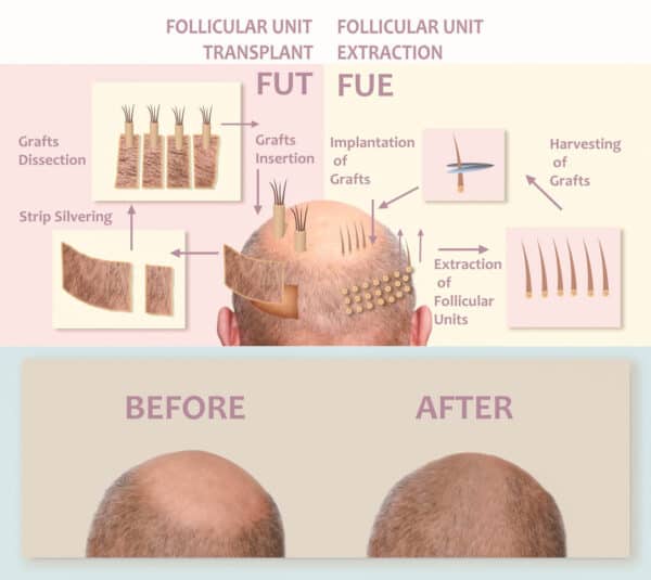 fue vs fut hair transplant