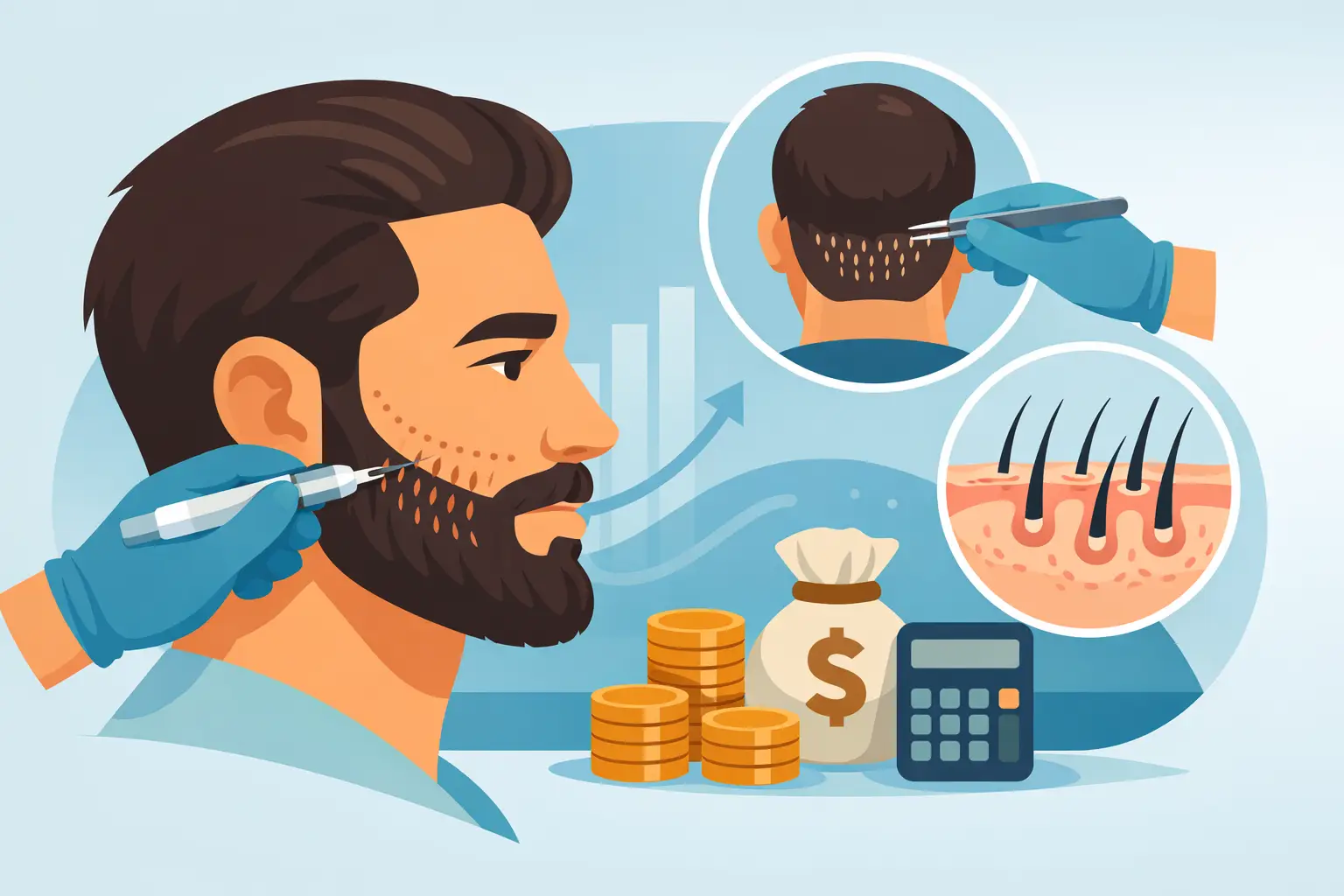 Beard Hair Transplant Cost: What to Expect