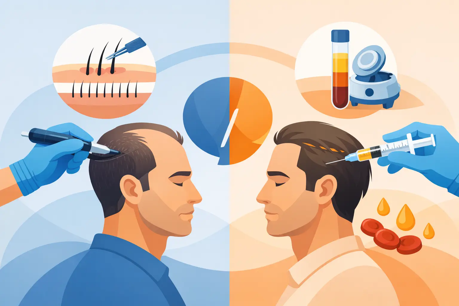 Hair Transplant vs PRP Therapy: Which Fits?