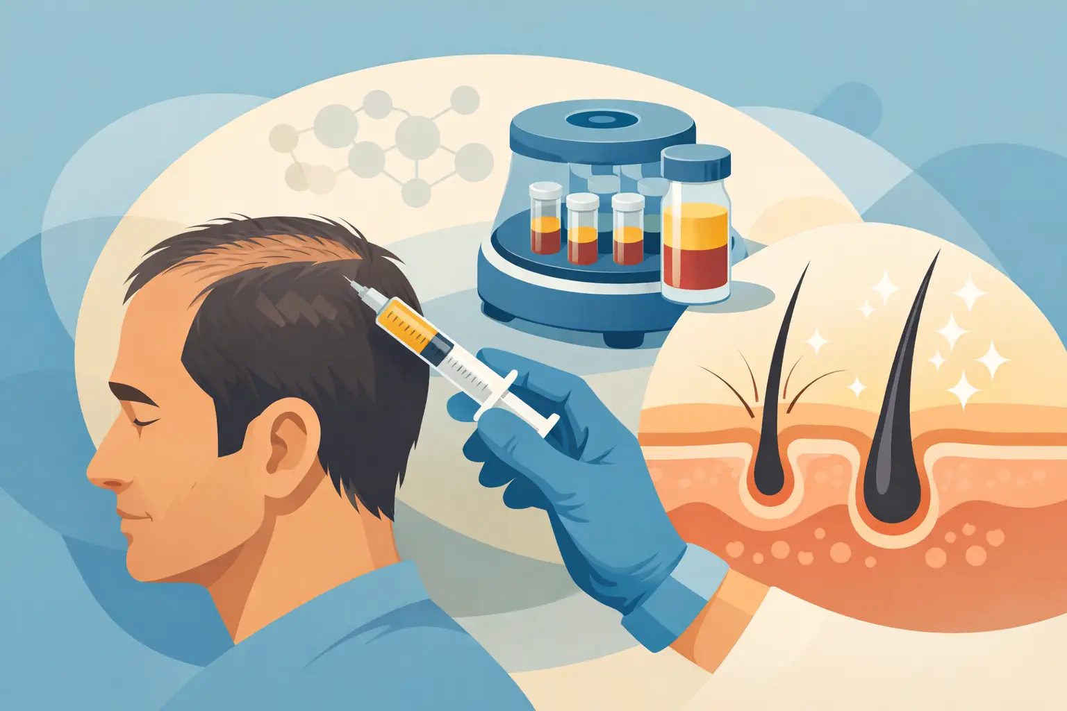 Regenerative Injections for Hair Loss