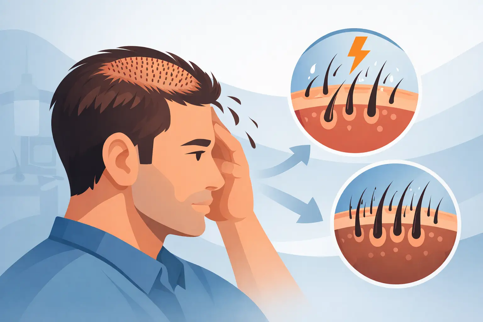 Shock Loss After Hair Transplant Explained