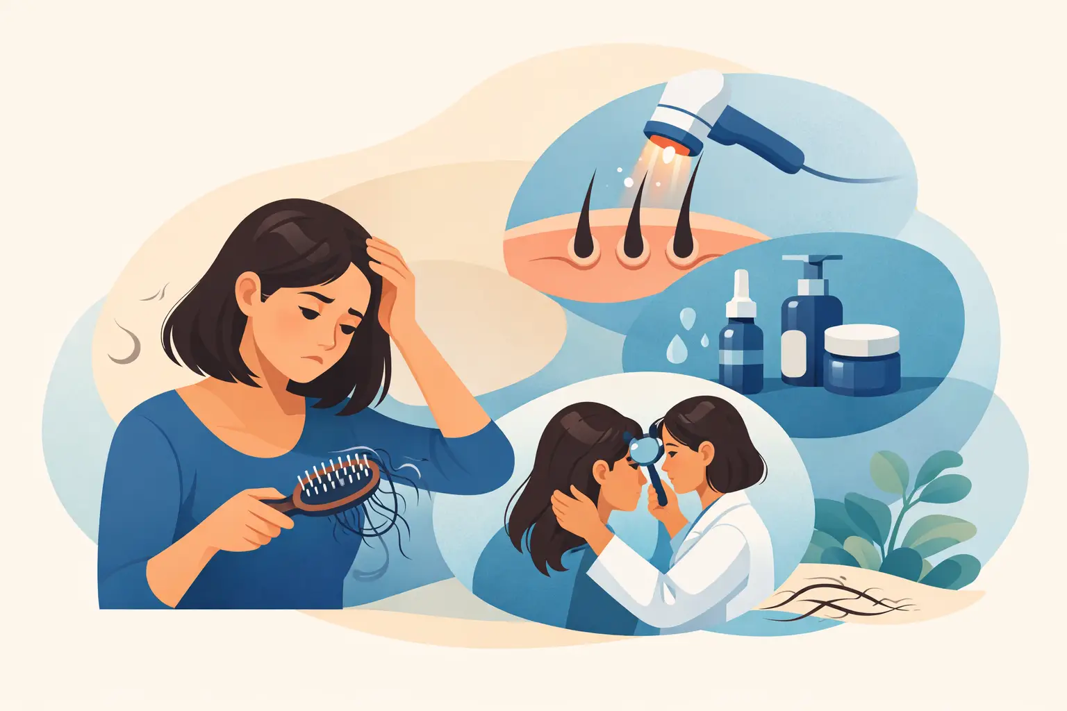 Best Treatments for Female Shedding