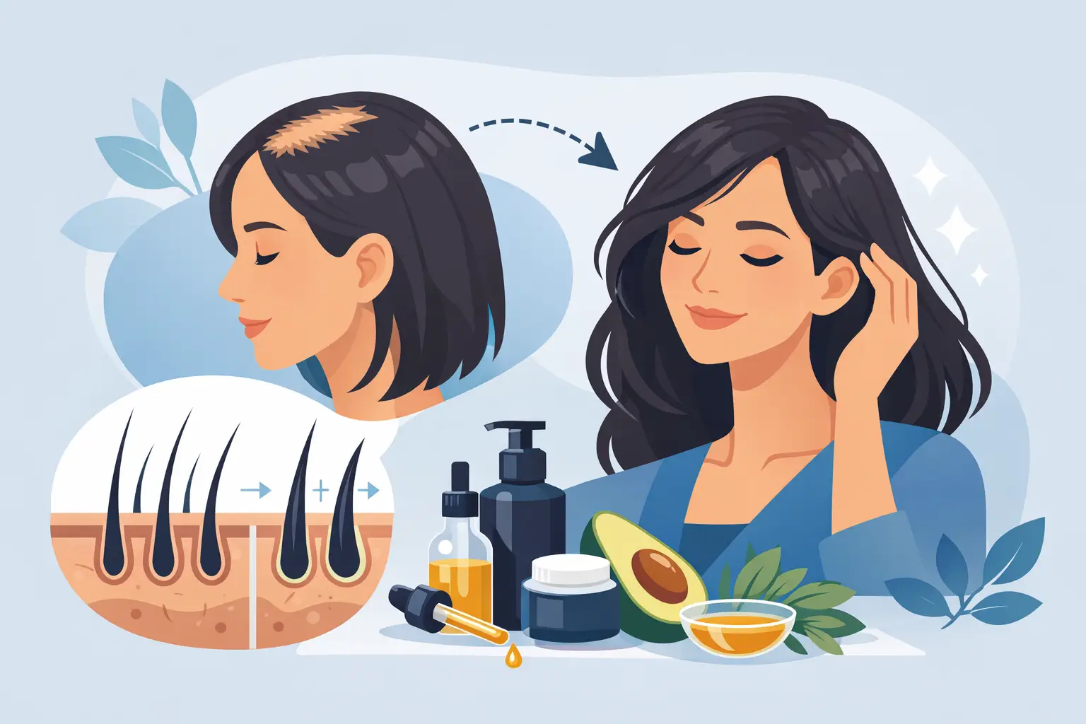How to Thicken Thinning Hair: What Works