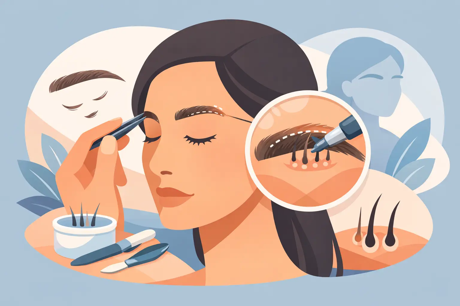 Is an Eyebrow Transplant for Overplucking Right?
