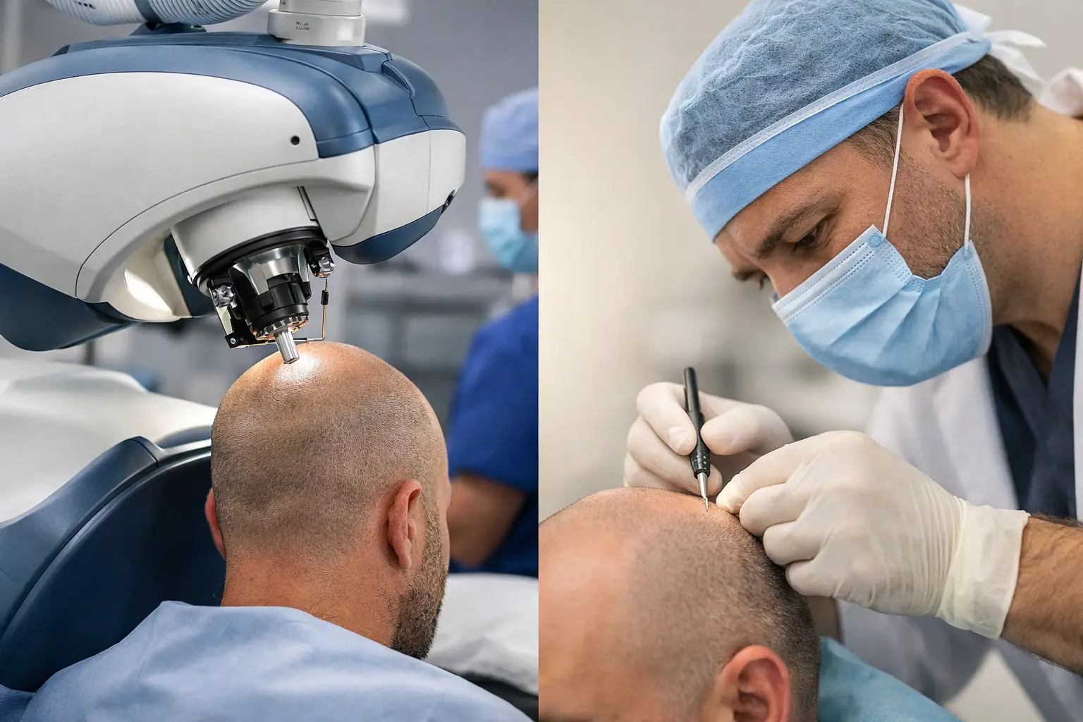 ARTAS Versus Manual Extraction: Which FUE Fits?