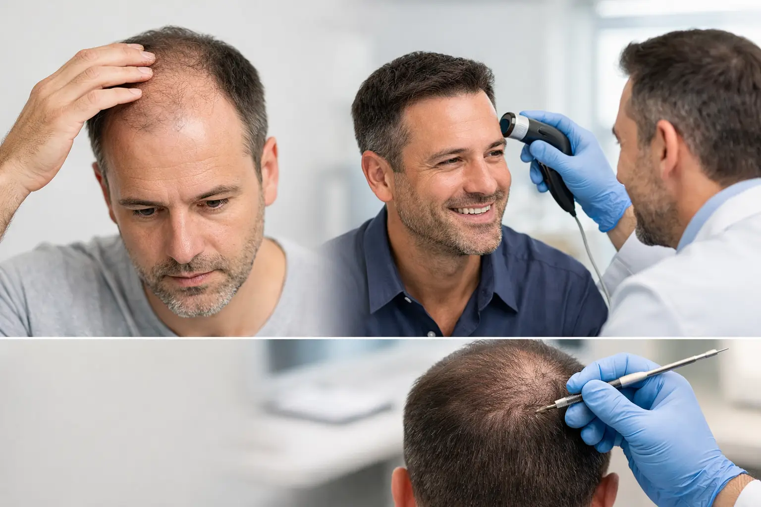 Hairline Restoration Patient Example Explained