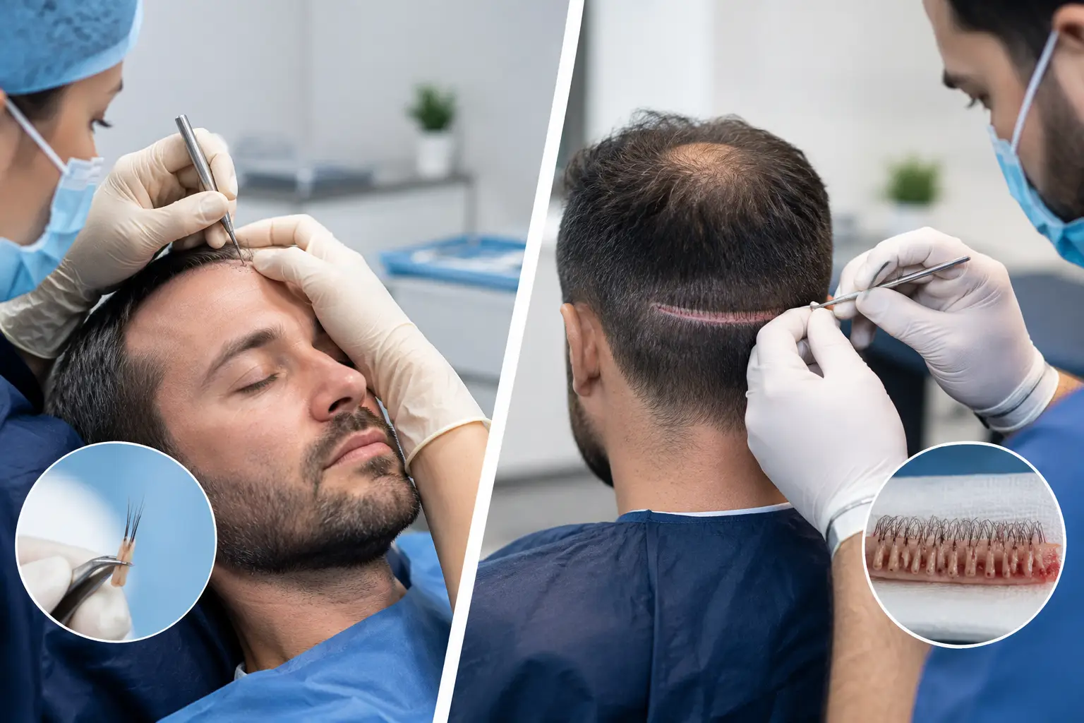 FUE vs FUT Surgery: Which Hair Transplant Fits?
