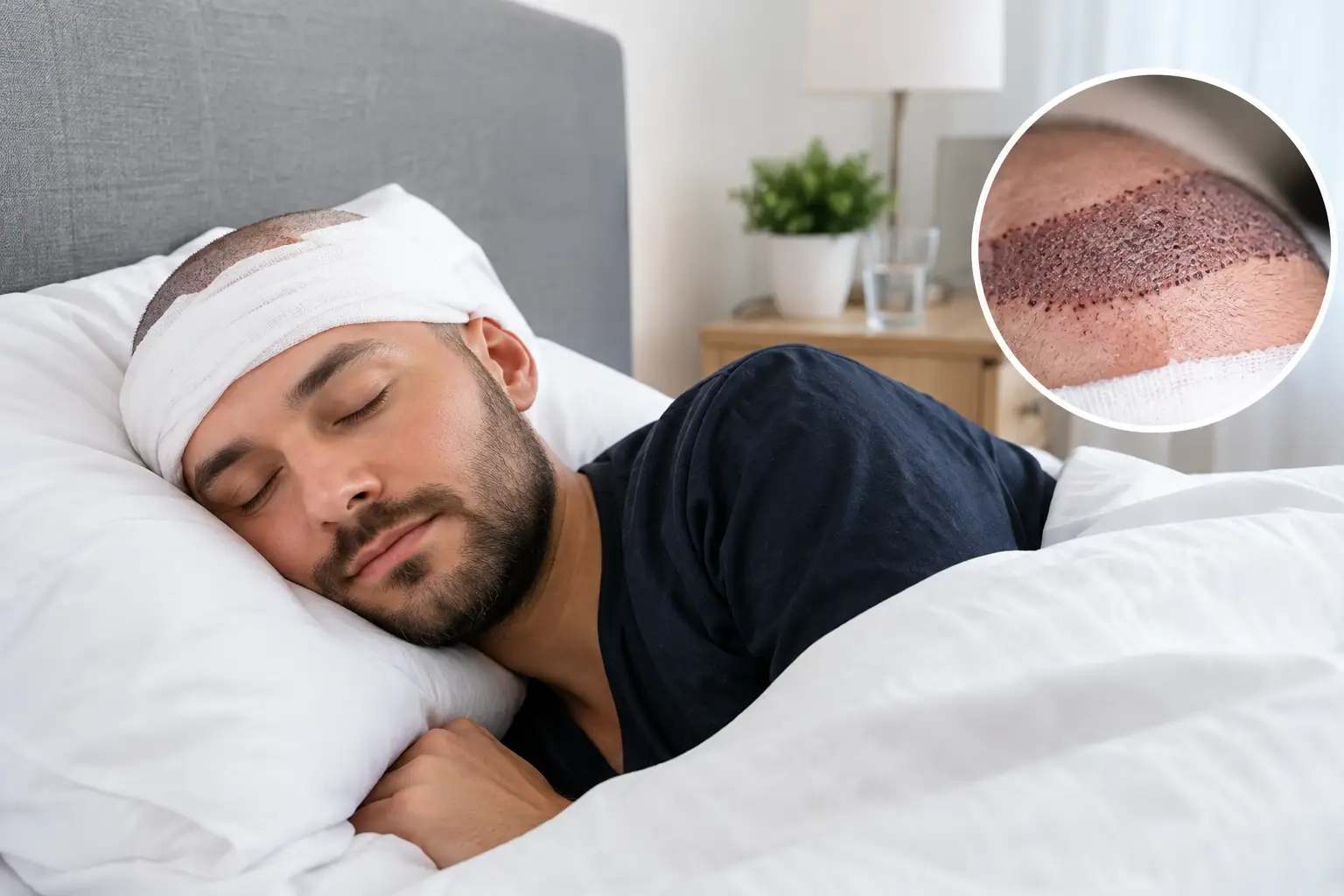 Protecting Grafts During Sleep After FUE